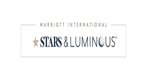 A marriott international logo with the words 