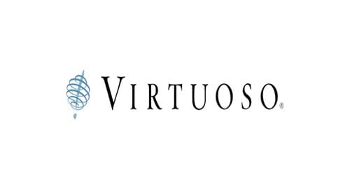 A virtuoso logo is shown in black and blue.