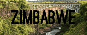 A bridge over a river with trees in the background.